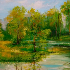 17 k/Nad wodą 97cm-63cm   950,-