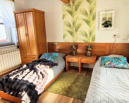 Ewentulnie mogą być 4 osobne łóżka, ale zaznaczamy, że jedynie dla rodziny