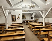Widok wnętrza kaplicy